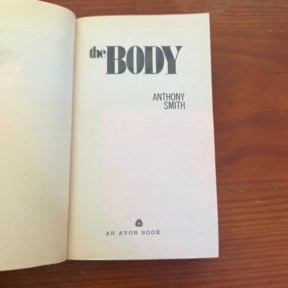 The Body By Anthony Smith Paperback Book Avon 1969 First Printing - Picture 3 of 4